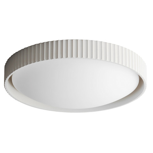 Souffle LED Flush Mount in Chaulk White (86|E25059CHK)