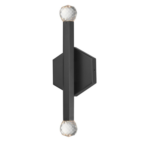 Allumettes LED Wall Sconce in Black (86|E23342122BK)