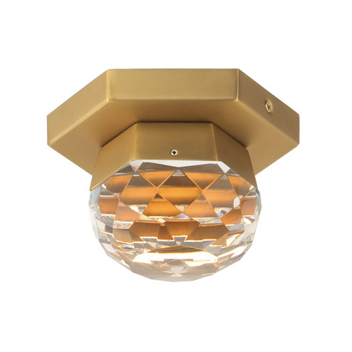 Allumettes LED Flush Mount in Gold (86|E23340122GLD)