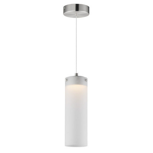 Highball LED Pendant in Satin Nickel (86|E2118454SN)