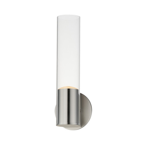 Highball LED Wall Sconce in Satin Nickel (86|E21180118SN)