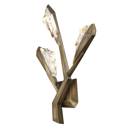 Geneva LED Wall Sconce in Rusted Gold (192|HF8033RG)