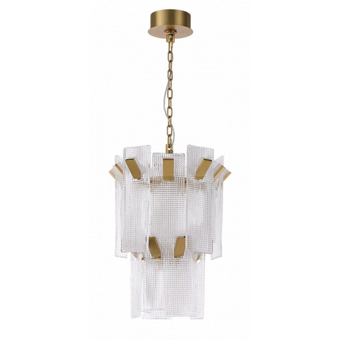 Belmont LED Pendant in Aged Golden Brass (192|HF7180AGB)