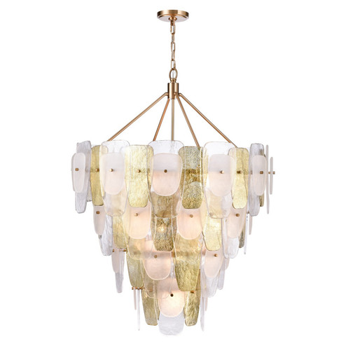 Strata 16 Light Chandelier in Lacquered Gold (581|8520216)