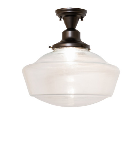 Revival One Light Semi-Flush Mount in Exterior Oil Rubbed Bronze (57|292222)