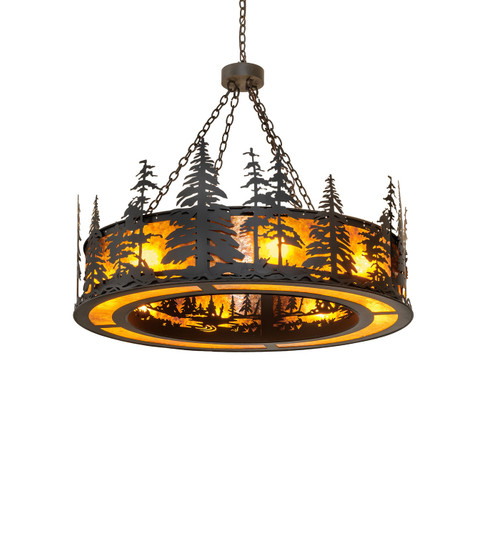 Tall Pines Eight Light Pendant in Oil Rubbed Bronze (57|291978)