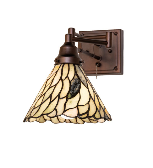 Delta One Light Wall Sconce in Mahogany Bronze (57|291267)