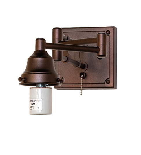 One Light Wall Sconce Hardware in Mahogany Bronze (57|274182)