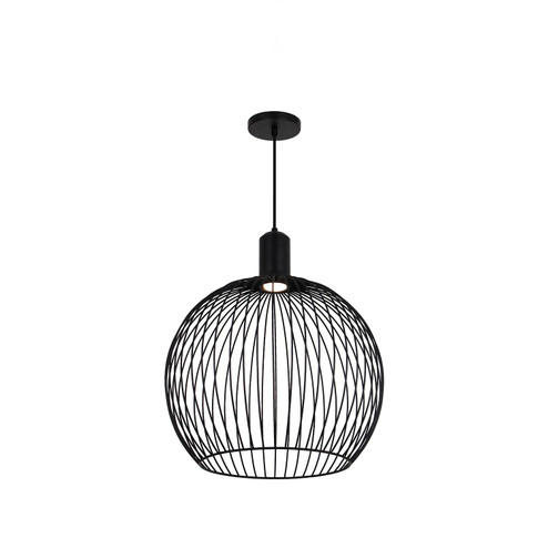 No Shade Material LED Pendant in Matte Black (102|NSH7011MBLK)
