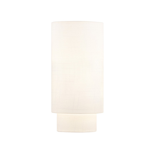Textile One Light Wall Sconce (102|FAB5772WHTE)