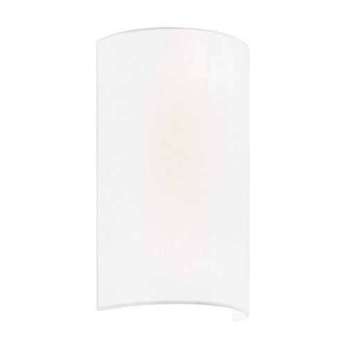 Textile Two Light Wall Sconce (102|FAB5265WHTE)