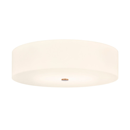 Acryluxe Six Light Flush-Mount in Brushed Brass (102|ACR9733OPALBRSS)