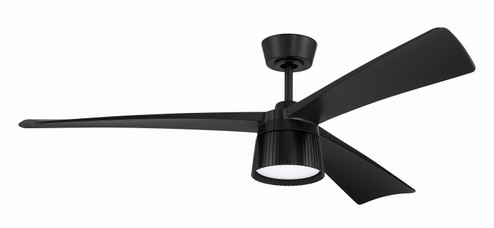 Canto 52'' 3-Blade In/Outdoor Ceiling Fan 52'' Ceiling Fan in Flat Black (46|CTO52FB3)