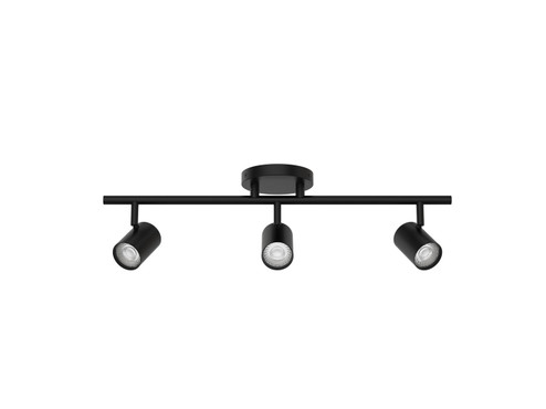 Pipe LED Fixed Rail in Black (34|TK260503CSBK)