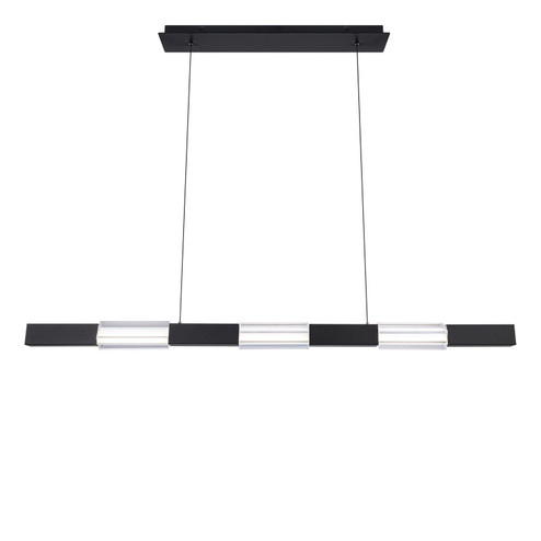 Super Star LED Pendant in Black (34|PD15547BK)