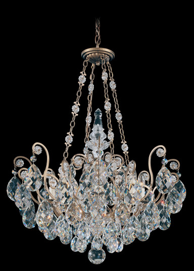 Renaissance Eight Light Pendant in Black (53|378751R)