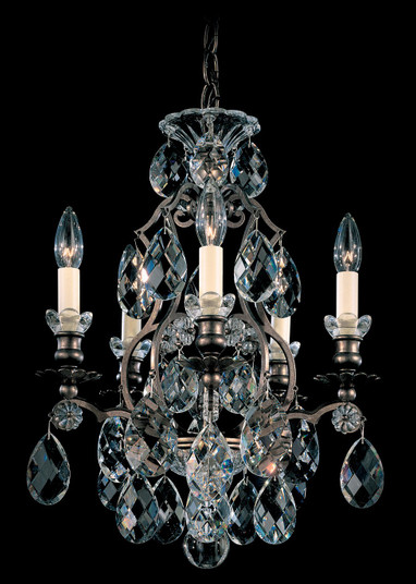 Renaissance Five Light Chandelier in Black (53|376951R)