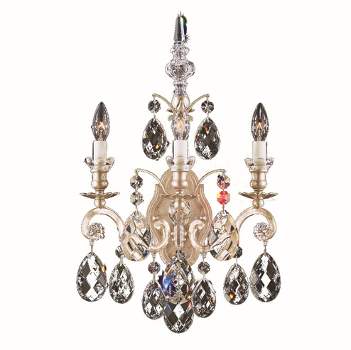 Renaissance Three Light Wall Sconce in Antique Silver (53|376248R)