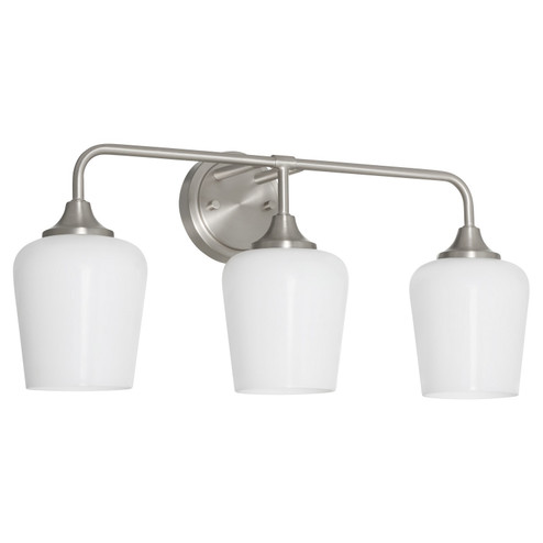 Raymond Three Light Wall Mount in Satin Nickel (19|53133265)