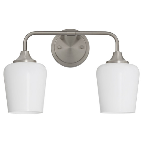 Raymond Two Light Wall Mount in Satin Nickel (19|53132265)