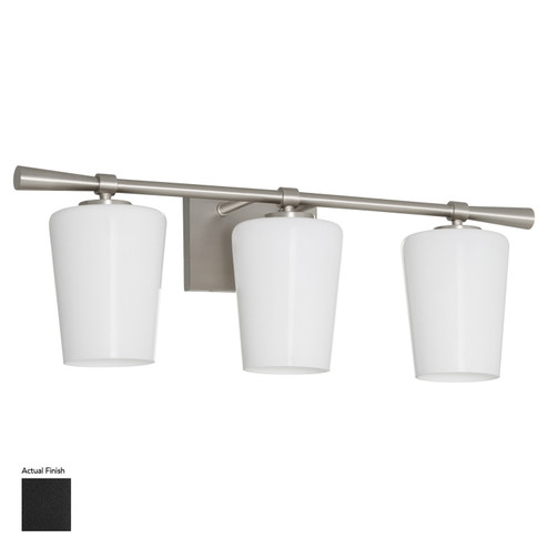 Goodwin Three Light Vanity in Matte Black (19|52043259)
