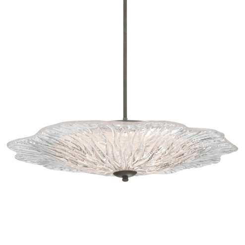 Coral Bloom LED Pendant in Black Slate (62|5865LBTCLR)