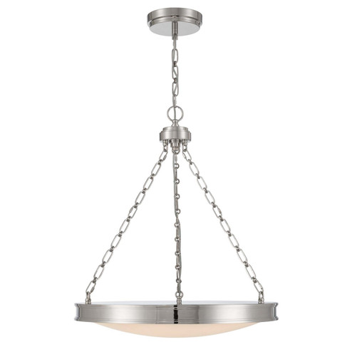 Cameron LED Pendant in Polished Nickel (62|170024PNEG)
