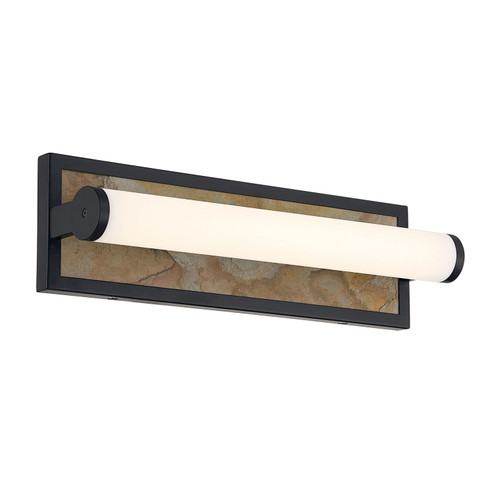 Stratum LED Vanity in Matte Black (62|1672BA18BLKMR)