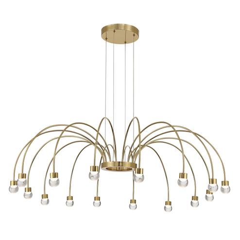 Vario LED Chandelier in Titanium Gold (62|157316TGA)