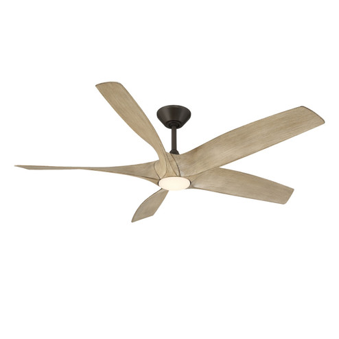 Zephyr 5 62'' Ceiling Fan in Bronze/White Oak (441|FRW240162LBZWO)