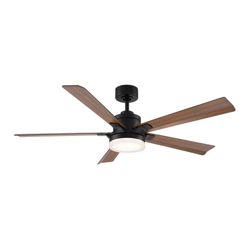 Radiant 56'' Ceiling Fan in Matte Black/Distressed Koa (441|FRD260356CMBDK)