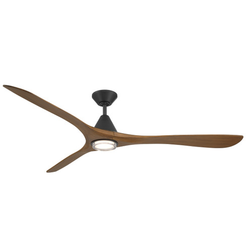Carve 72'' Ceiling Fan in Soft Brass/Matte Black (441|FRD250472LSBMB)