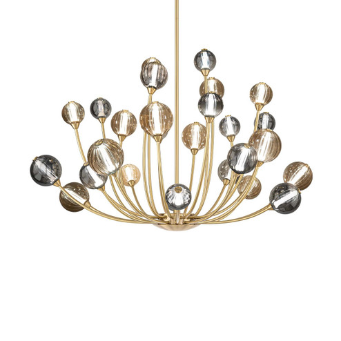 Ballarina LED Pendant Chandelier in Vintage Brass (281|PD610636VB)