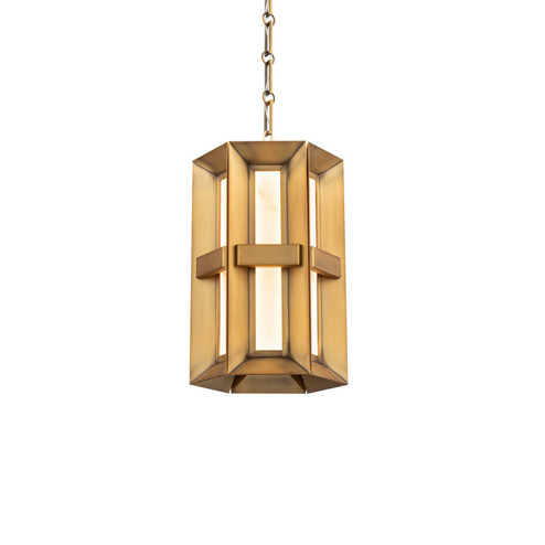 Austen LED Pendant in Aged Brass (281|PD604615AB)
