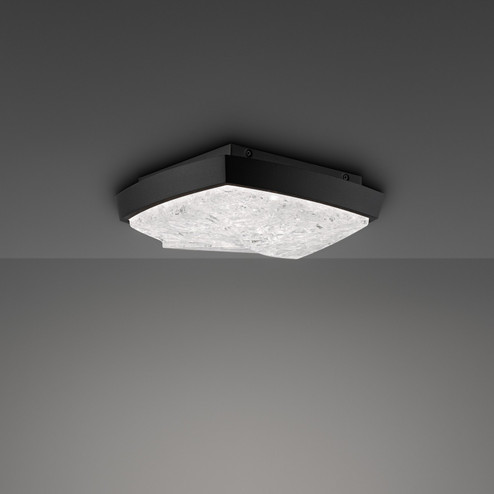 Kenji LED Flush Mount in Black (281|FM238611BK)