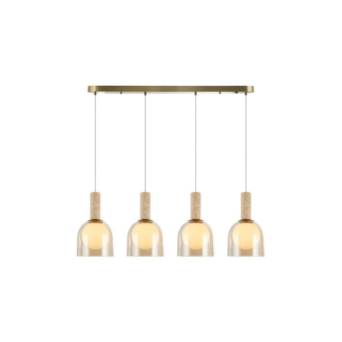Juna One Light Pendant in Brass (78|SC13384BR)