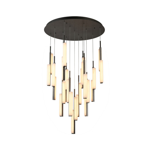 Lumina LED Lantern in Forged Bronze (78|AC6883FB)