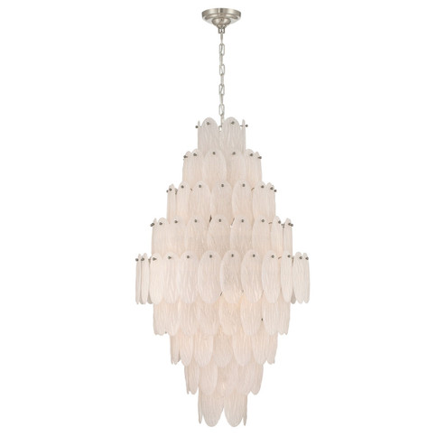Serena 19 Light Chandelier in Satin Nickel (78|AC12263SN)