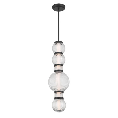 Cordel LED Mini Pendant in Dark Matte Black (7|15030899L)