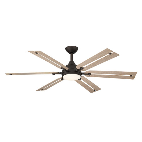Allegata 56'' Ceiling Fan in Dark Bronze (15|F779LDBASW)