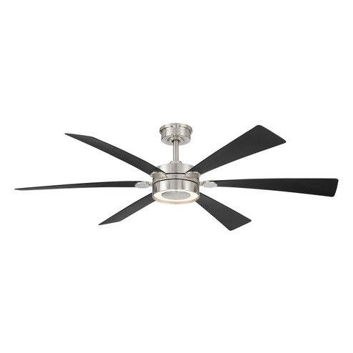 Brenix 60'' Ceiling Fan in Brushed Nickel (15|F773LBNCL)