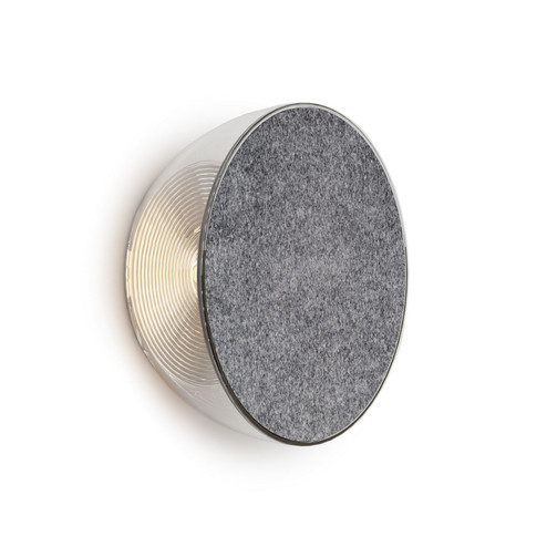 Ramen LED Wall Sconce in Charcoal Felt (240|RMW06SWCCFHW)