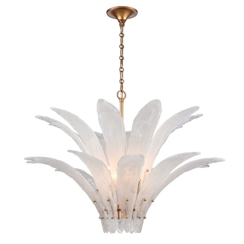 Fiore Ten Light Pendant in Antique Gold Leaf (581|8549010)