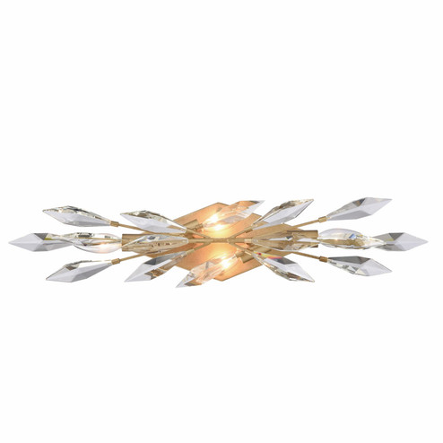 Crystal Fusion Four Light Vanity in Peruvian Gold (581|854264)