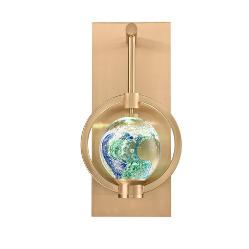 Utopia LED Wall Sconce in Lacquered Gold (581|854071)