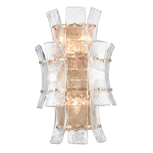 Sophie Four Light Wall Sconce in Lacquered Gold (581|853564)