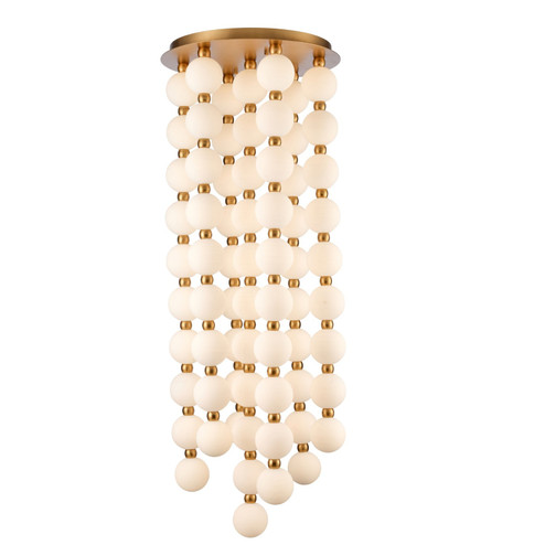 Mod LED Chandelier in Satin Brass (581|8528668)