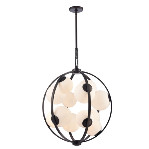 Concentro 12 Light Pendant in Dark Bronze (581|8527112)