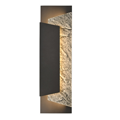 Meld LED Outdoor Wall Sconce in Charcoal Black (581|65031)