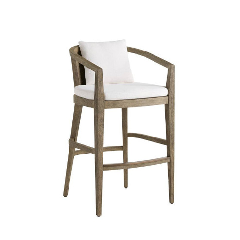 Sobek Outdoor Bar Stool in Pearl/Kona (314|FSS15)